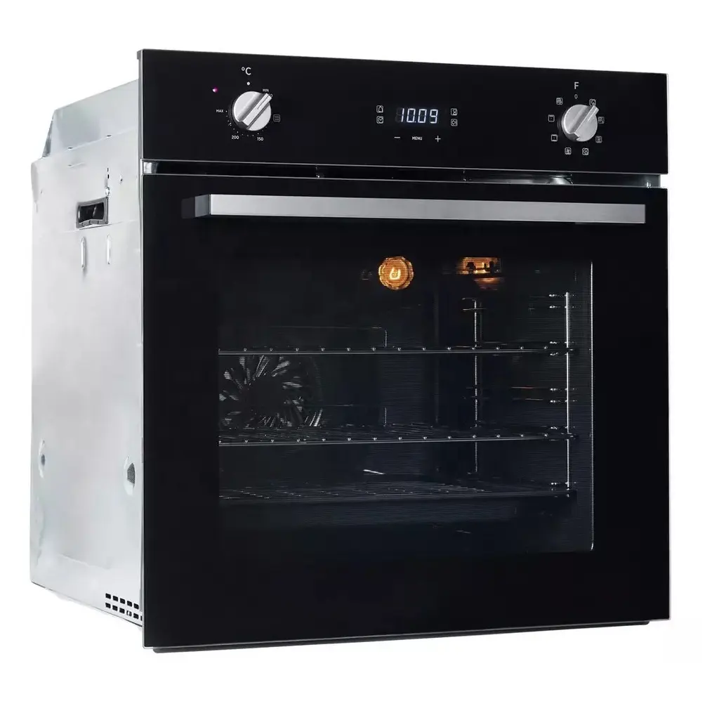 Minuterie électronique multifonction pour préparer des Pizza, four à convection avec Triple porte en verre, 10 fonctions de cuisine, four à pizza, four à convection, 67L