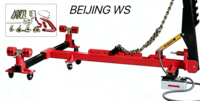 Banc de réparation automobile portable en acier inoxydable robuste de style simple Beijing Ws W-2 avec système de mesure 2D de haute qualité