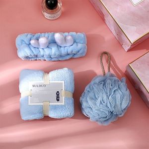 Multi Color Cute <b>Bride</b> Maid Gift <b>Box</b> Christmas 3 in 1 Wedding Spa Self Care Women Cotton Modern Set for Promotion - Product Image 5