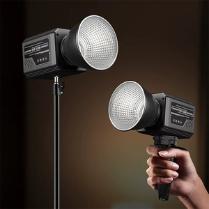 Lumière de remplissage COB 60W avec trépied, gradation progressive 3200-6500K, <span class=keywords><strong>3</strong></span> températures de couleur réglables, lumière photographique rechargeable - Product Image 5