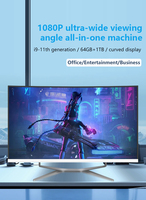 Ordinateur tout-en-un à écran incurvé de 32 pouces PC de jeu haute performance Win-dows 11 Pro Ordinateur de jeu tout-en-un