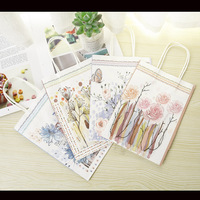 Bolsas de Papel Impresas Blancas Recicladas Biodegradables de Lujo Hechas a Mano con Logotipo Personalizado de Bajo MOQ para Embalaje de Regalos Artesanales
