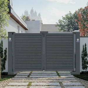 Qigong Portes pliantes automatiques coulissantes et oscillantes Porte de villa rétractable en aluminium durable <span class=keywords><strong>Ouverture</strong></span> <span class=keywords><strong>automatique</strong></span> électrique - Product Image 1