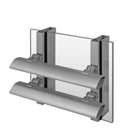 Persienne de climatiseur à lame en aluminium intelligente ventilée à revêtement en poudre réglable Sunshine
