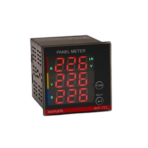 Compteur AVF numérique triphasé avec écran LCD, compteur AVF électrique intelligent pour systèmes d'automatisation - Product Image 1