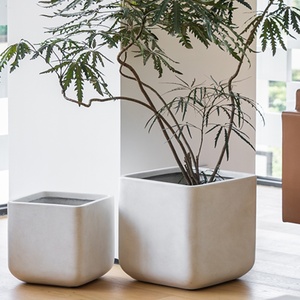 Jardinières pots <span class=keywords><strong>de</strong></span> semis pour plantes, pots <span class=keywords><strong>de</strong></span> fleurs pour la croissance des plantes, jardinière moderne écologique avec plateau - Product Image 6