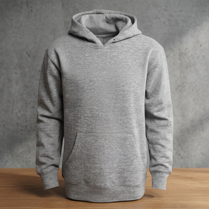 เสื้อฮู้ดดี้ผู้ชายสไตล์สปอร์ต ผ้าถักเนื้อผ้าฝ้าย 100% สำหรับฤดูหนาว พิมพ์ลายตามสั่ง ระบายอากาศได้ดี เป็นมิตรกับสิ่งแวดล้อม ป้องกันการเป็นขุย - Product Image 3