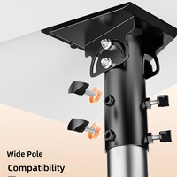Support de toit métallique de troisième génération pour poteau, best-seller, peint par pulvérisation RG0511, compatibilité authentique des appareils, fabriqué en Chine