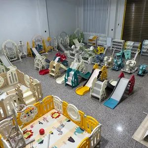 Hdpe 5 Em 1 Bebê Swing And Slide Set Para Bebê E Crianças Criança Swing Kids Slide Plastic Indoor Para Crianças Crianças Indoor Slide