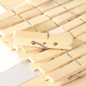 20 unidades/juego de pinzas de bambú natural para <span class=keywords><strong>ropa</strong></span>, pinzas para <span class=keywords><strong>ropa</strong></span>, juegos de pinzas de tela para <span class=keywords><strong>ropa</strong></span>, pinzas de <span class=keywords><strong>madera</strong></span> para colgar <span class=keywords><strong>ropa</strong></span> - Product Image 5