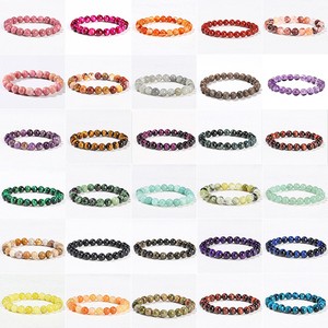Pulseira Elástica de Pedras Preciosas Naturais Africanas de 6/8/10mm Personalizada por Atacado - Product Image 4