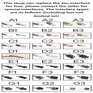 DELTA 24v 48v DC12V 0.60A EC AC 40x40x20mm 4CM 4020 Grande Dissipation de la chaleur de l'air avec double roulements à billes THA0412AD <span class=keywords><strong>Ventilateur</strong></span> de refroidissement - Product Image 2