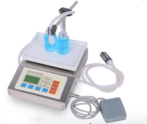 Plastic Water Cosmetic Ice Cream Perfume Bottle Filler Portable Digital Control <b>Pump</b> Beverage Jars Liquid Filling Machine - Product Image 6