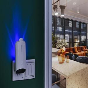 Electric Mosquito Killer 5W UV <b>Light</b> <b>Plug</b> In <b>Wall</b> <b>Mounted</b> Portable Household Indoor Use - Product Image 3
