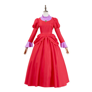 Disfraz <span class=keywords><strong>de</strong></span> <span class=keywords><strong>Princesa</strong></span> <span class=keywords><strong>de</strong></span> Anime, Vestido Verde y Rojo, Vestido <span class=keywords><strong>de</strong></span> Gala, Disfraz <span class=keywords><strong>de</strong></span> Madrina Malvada para Adultos, Cosplay - Product Image 2