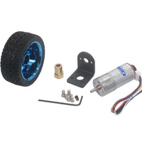 Aismartlink JGA25-370 l'encodeur de moteur à engrenages DC peut mesurer la vitesse du robot de direction de la voiture d'équilibre de suivi