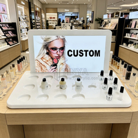 Présentoir de Comptoir Tinya OEM/ODM Personnalisé en Acrylique pour Publicité, Parfums, Maquillage, Soins de la Peau Haut de Gamme et Sérums Cosmétiques