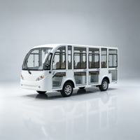 Bus de tourisme électrique de luxe, fermé, 14 places, de bonne qualité, à bas prix, pour hôtel, complexe hôtelier, parc personnalisé, visites touristiques