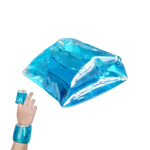 Biodegradable Gel Finger Ice Pack for Rehabilitation Therapy Hot & Cold Use for Injuries Supplies