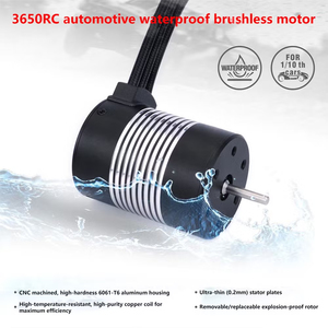 Motor sin Escobillas Metálico Serie 36 OEM ODM, 2600KV 3300KV 3800KV 4300KV, Motor de Alta Velocidad para Vehículos de Modelismo RC - Product Image 1
