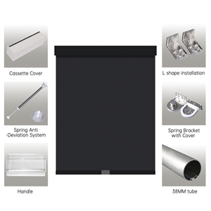SAMADHI Modern Sunlight Fabric Roller Blinds Blind <b>Window</b> Vertical Design Durable Environmentally Friendly <b>Shade</b> - Product Image 5