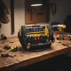 Sac à outils Stanley Fatmax Quick Access de 16 pouces avec plusieurs poches et compartiments organisés pour un rangement et un transport faciles - Product Image 3