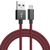 Câble de charge rapide micro USB rétractable 3m 100% authentique et original, compatible avec les appareils photo, les montres intelligentes, les imprimantes, les ordinateurs