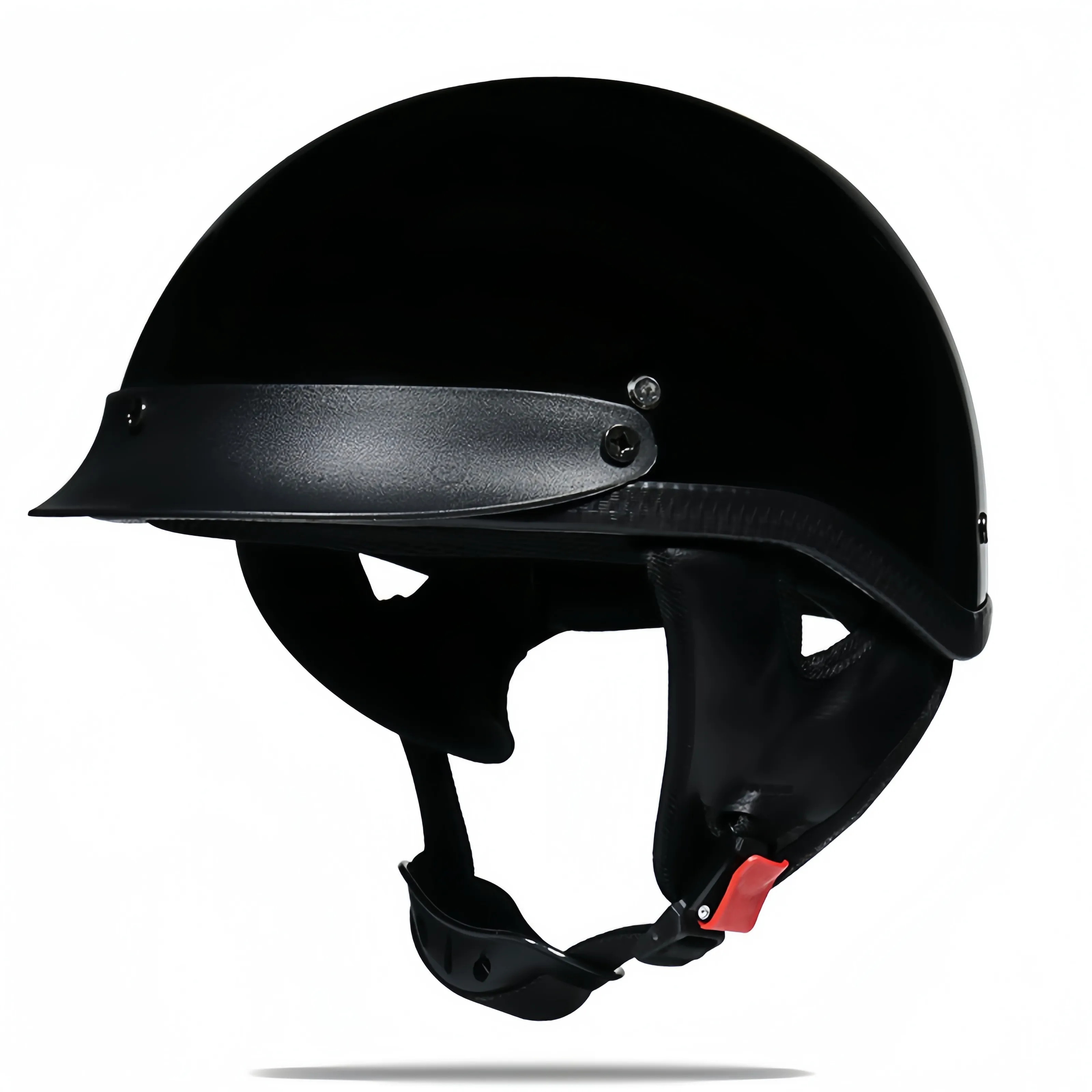 DOT padrão pessoal protetor meia cara vintage retro motocicleta capacete