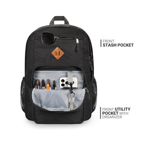 Mochila Impermeable para la Universidad de 26L con Logotipo Personalizado, Mochila de Viaje y Negocios con Múltiples Compartimentos - Product Image 4