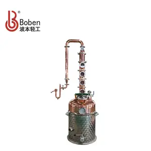 Best Selling Moonshine Copper Distillery Equipment Home Use Small Distillery Machine