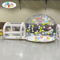 Tente de camping en plein air, hôtel bulle, tente gonflable transparente, dôme gonflable, maison bulle gonflable, maison de camping gonflable