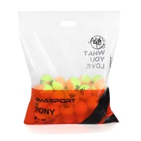 Ama Sport Factory 50% Balle de tennis pour enfant à basse compression Balles de tennis de plage personnalisées avec feutre acrylique