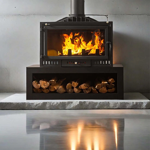 Stufa a Legna Moderna JingXin Bio Fuel Caminetto a Legna da Incasso per Riscaldamento Domestico Soggiorno di Produzione Cinese - Product Image 3