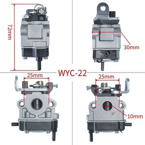 669-6550 Wyc-22 <span class=keywords><strong>Hi</strong></span> Tachi CG22EA CG22EADSLP CG22EASSLP CG22EASSLP CG22EABSLP Tondeuse à gazon à arbre de transmission Remplacement du carburateur de tronçonneuse - Product Image 2