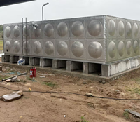 Réservoir d'eau intégré en acier inoxydable 304 avec pompe, alimentation à pression constante, résistant à la corrosion, pour l'eau incendie et domestique