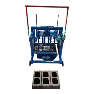 เครื่องผลิตอิฐบล็อกคอนกรีตเถ้าลอยแบบพกพาอายุการใช้งานยาวนาน - Product Image 1