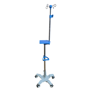 Venta caliente de acero inoxidable portátil IV poste muebles de hospital para uso en cama - Product Image 1