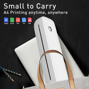 Xách tay A4 Máy in nhiệt giá rẻ cho Bluetooth kỹ thuật số không dây Pocket tài liệu và máy in ảnh trong kho - Product Image 3