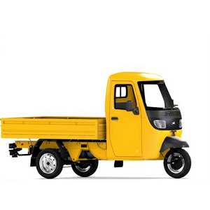 Achetez un nouveau tricycle électrique cargo fermé, véhicule utilitaire léger à trois roues pour livraison et transport commercial 60V - Product Image 1