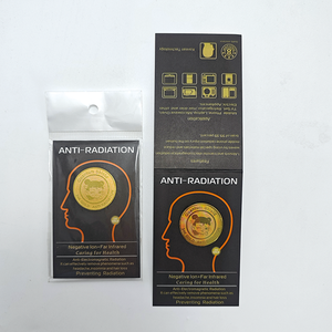 Autocollant <span class=keywords><strong>anti</strong></span>-radiation en or 24 carats CAMAZ, protection contre les <span class=keywords><strong>ondes</strong></span> électromagnétiques <span class=keywords><strong>pour</strong></span> ordinateur <span class=keywords><strong>portable</strong></span>, <span class=keywords><strong>téléphone</strong></span> et tous les appareils électroniques - Product Image 2
