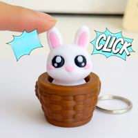 Mechanical Keyboard Switch Fidget Bottle Opener Keychain Rechargeable Woven Cute Cat Keycap Clicker Stress Relief Desk Toy