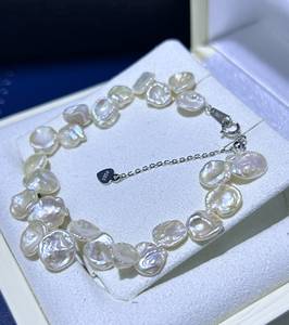 Đặc biệt cung cấp Vòng tay ngọc trai cánh hoa ~ siêu cá tính!! Mỗi ngọc trai là duy nhất S925 Clasp - Product Image 2