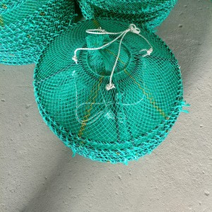 Hot Bán Có Thể Gập Lại Nuôi Trồng Thủy Sản Bẫy Mạnh Mẽ Khung Thép Conch Cá Lồng Net Với Nhựa HDPE Nylon Vật Liệu Cho Tôm Nuôi - Product Image 6