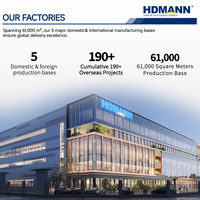 Hdmann Nema Standard - Barre de gestion de câbles industrielle de type échelle, en aluminium anodisé, avec raccords
