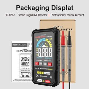 VA renkli ekran ile Huabo HT124A + akıllı dijital multimetre yeni nesil elektronik ölçüm aletleri - Product Image 4