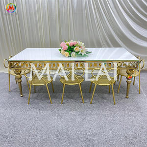 Bureau d'activités rectangulaire en acier inoxydable bon marché Table et chaise pour enfants d'étude pour tout-petits Table d'événement à louer - Product Image 2