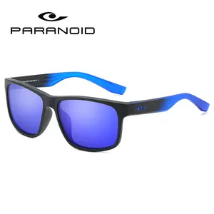 PARANOID hommes polarisés en gros faux designer lunettes de soleil femmes lunettes de soleil cabane logo personnalisé uv400 protection lunettes de soleil en métal