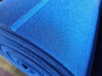 Meilleures ventes : Feuilles de mousse de silicone à cellules ouvertes, tampons de mousse de silicone bleus de haute qualité pour le repassage
