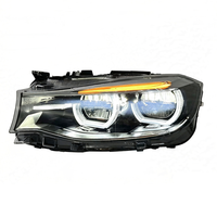 Phares SJC Auto Car Parts pour BMW Série 3 GT-F34, Angel Eye jaune et blanc, double couleur, LED, ensemble de phares, 13-20, populaire