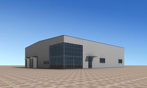 Nouvelle conception de structure en acier à ossature portique, entrepôt pas cher à vendre - Product Image 5